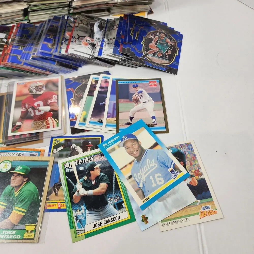 Sports CARD LOT Baseball Football  Basketball Storage Unit Find